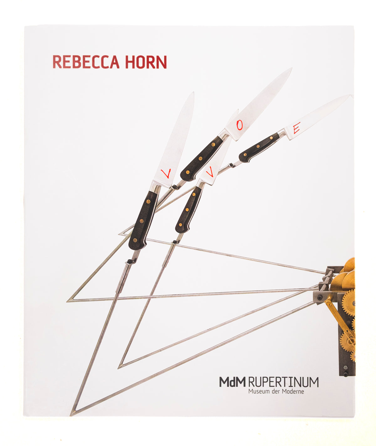 Kunstdruck, Rebecca Horn Titel: Zirpender Spiralwind (Edition 2008), inklusive Ausstellungskatalog