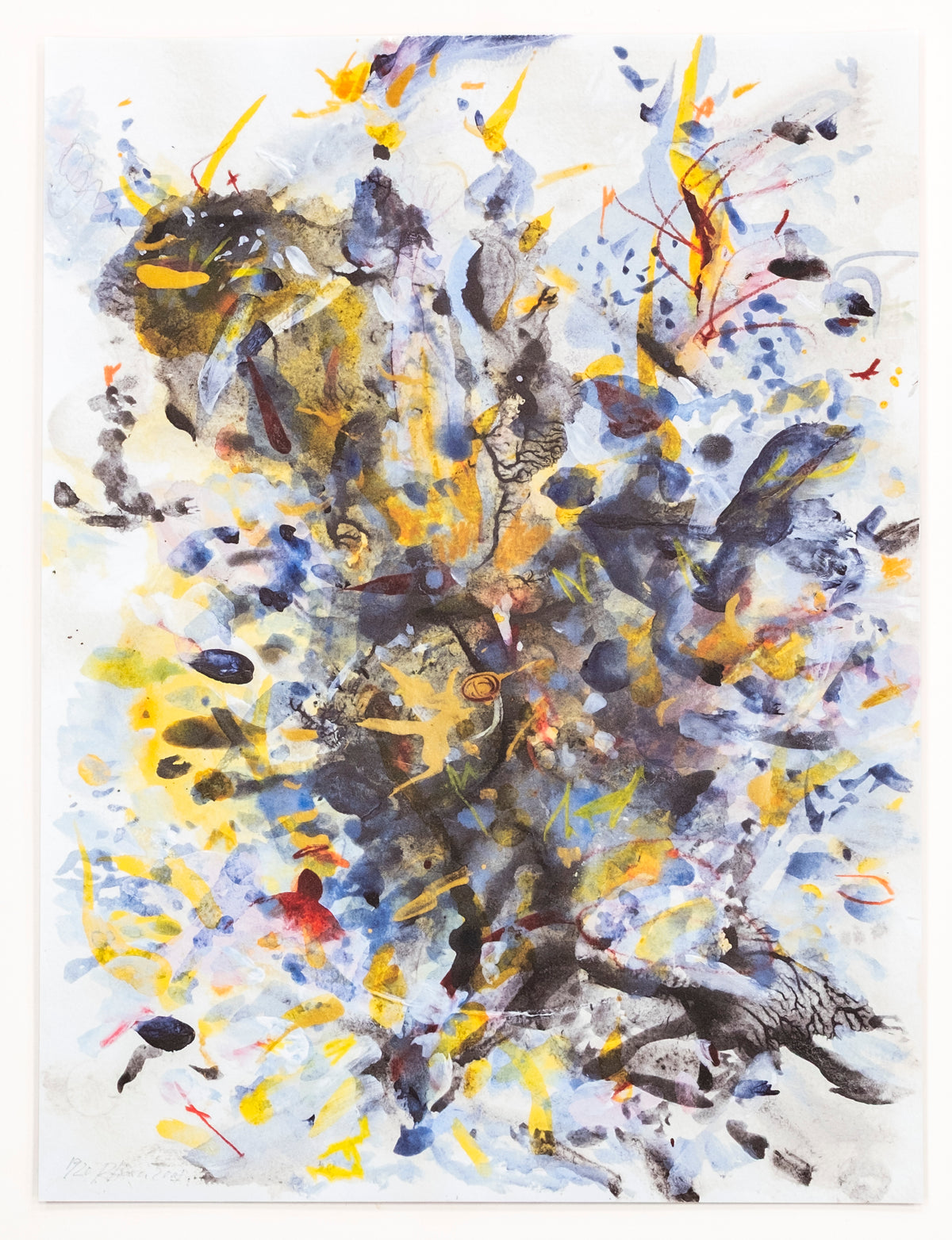 Kunstdruck, Rebecca Horn Titel: Zirpender Spiralwind (Edition 2008), inklusive Ausstellungskatalog