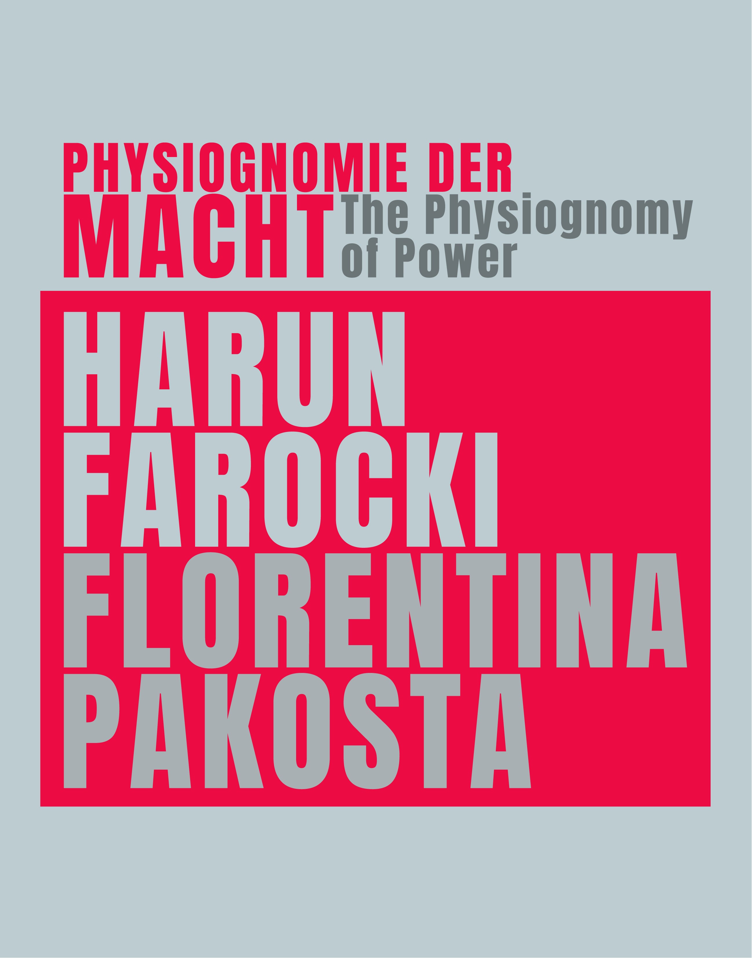 Physiognomie der Macht / The Physiognomy of Power